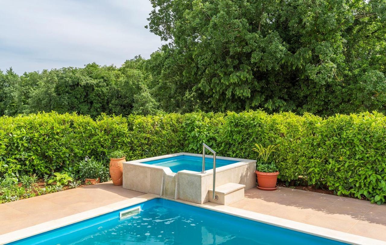Apartment Complex Villa Visnjan With Pool Bagian luar foto